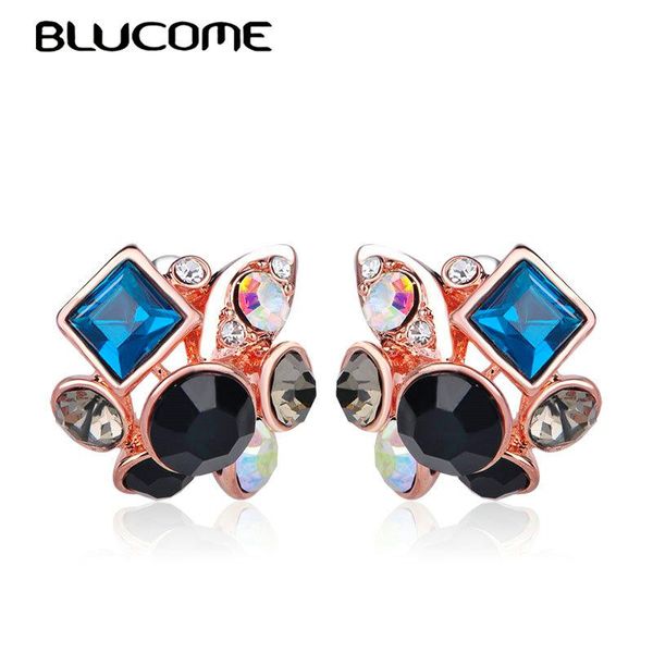 blucome fashion geometric leaf pattern stud earrings colorful alloy jewelry women wedding party banquet ear gorgeous accessories, Golden;silver
blucome fashion geometric leaf pattern stud earrings colorful alloy jewelry women wedding party banquet ear gorgeous accessories, Golden;silver