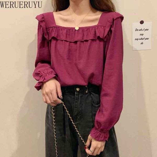 werueruyu women cotton linen blouses arrival vintage mori girls style loose comfortable female casual shirts 210608, White
werueruyu women cotton linen blouses arrival vintage mori girls style loose comfortable female casual shirts 210608, White