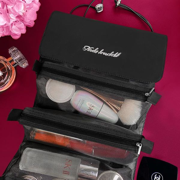 travel cosmetic bag detachable portable wash storage net celebrity large-capacity multi-function bags & cases
travel cosmetic bag detachable portable wash storage net celebrity large-capacity multi-function bags & cases