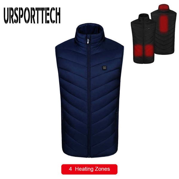 usb powered heated vest men smart electric heating jacket men women waistcoat winter cycling fishing trekking down vest 4xl 210528, Black;white
usb powered heated vest men smart electric heating jacket men women waistcoat winter cycling fishing trekking down vest 4xl 210528, Black;white