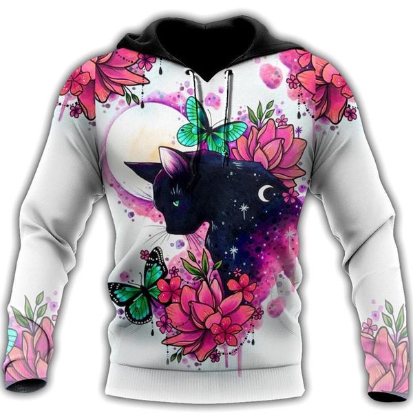 men's hoodies & sweatshirts product fashion pullover 3d printing beautiful flowers and cat series casual hoodie/sweatshirt/zipper sty, Black
men's hoodies & sweatshirts product fashion pullover 3d printing beautiful flowers and cat series casual hoodie/sweatshirt/zipper sty, Black