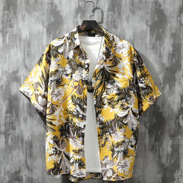 men's casual shirts shirtsummer with short sleeve men's thin hong kong leisure, hawaiian broken beach flower shirt fashion 02hk, White;black
men's casual shirts shirtsummer with short sleeve men's thin hong kong leisure, hawaiian broken beach flower shirt fashion 02hk, White;black
