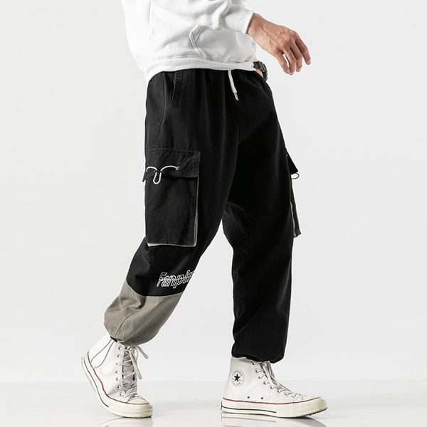 autumn hip hop joggers men/women harem pants multi-pocket sweatpants streetwear casual mens cargo drop men's, Black
autumn hip hop joggers men/women harem pants multi-pocket sweatpants streetwear casual mens cargo drop men's, Black