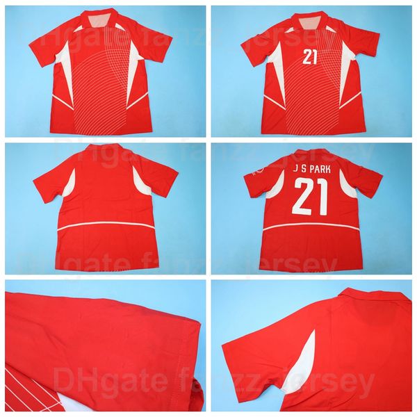national team 2002 men vintage classic soccer 21 j s park retro jerseys red color for sport fans football shirt kits uniform breathable cust, Black;yellow
national team 2002 men vintage classic soccer 21 j s park retro jerseys red color for sport fans football shirt kits uniform breathable cust, Black;yellow