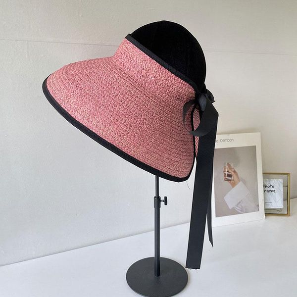 wide brim hats eleagant great quality women empty straw raffia foldable roll up hat fedora summer beach sun visors chapeu, Blue;gray
wide brim hats eleagant great quality women empty straw raffia foldable roll up hat fedora summer beach sun visors chapeu, Blue;gray