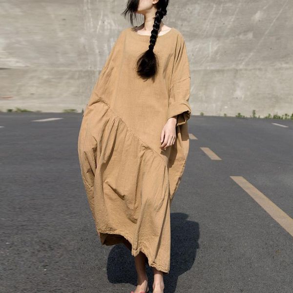 casual dresses superaen 2021 summer loose plus size slim patchwork folding solid o-neck ankle-length women, Black;gray
casual dresses superaen 2021 summer loose plus size slim patchwork folding solid o-neck ankle-length women, Black;gray