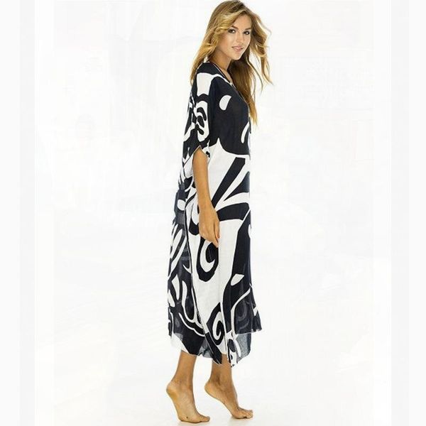 summer beach dress swim cover up for women plus size wear pareos de playa mujer swimwear ups coverup women's, White;black
summer beach dress swim cover up for women plus size wear pareos de playa mujer swimwear ups coverup women's, White;black