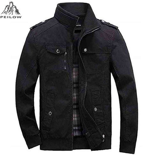 new cotton military et men`s autumn multi-pocket soldier army cargo coats male brand clothing men bomber ets, Black
new cotton military et men`s autumn multi-pocket soldier army cargo coats male brand clothing men bomber ets, Black