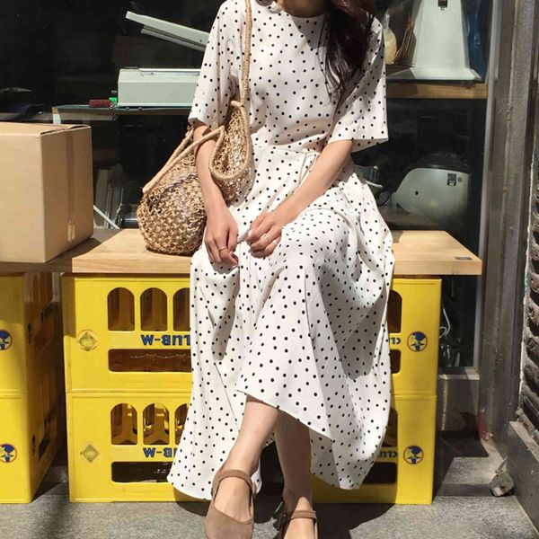 casual dresses women summer polka dot slim waist bandage long dress female vintage vestidos with belt sundress robe longue femme zomer jurk, Black;gray
casual dresses women summer polka dot slim waist bandage long dress female vintage vestidos with belt sundress robe longue femme zomer jurk, Black;gray