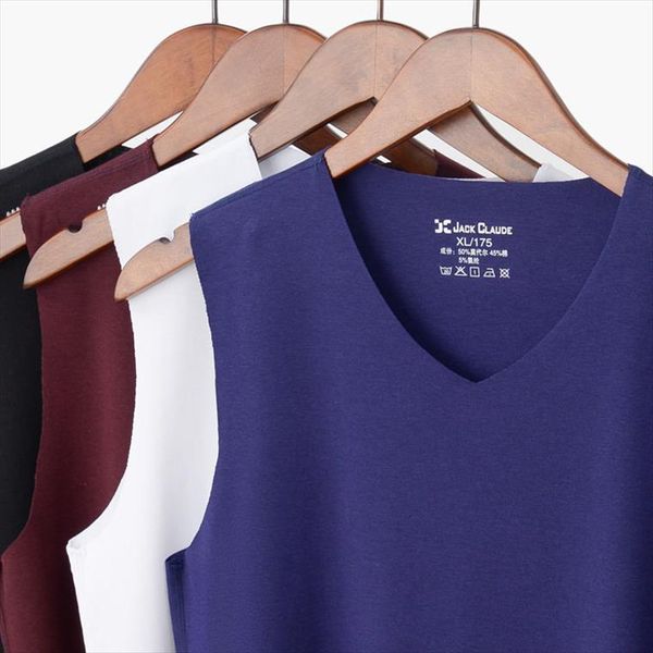mens close fitting vest fitness elastic casual v neck breathable h type modal cotton solid color undershirts male tanks, White;black
mens close fitting vest fitness elastic casual v neck breathable h type modal cotton solid color undershirts male tanks, White;black