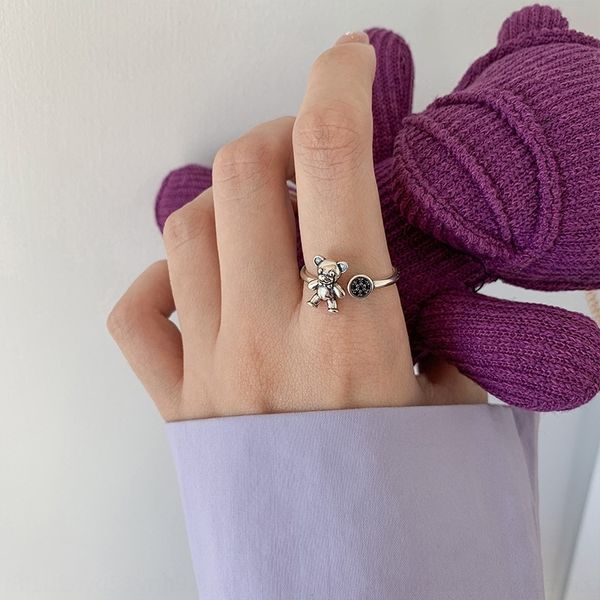 nhkf 925 sterling silver old bear women's fashion net red ringear fashion ins niche design versatile index finger personalized band rin
nhkf 925 sterling silver old bear women's fashion net red ringear fashion ins niche design versatile index finger personalized band rin