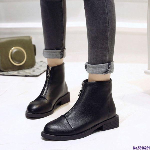 boots 2021 women zip autumn ankle ladies classic comfort thick middle heels female fashion flock black shoeshjm9
boots 2021 women zip autumn ankle ladies classic comfort thick middle heels female fashion flock black shoeshjm9