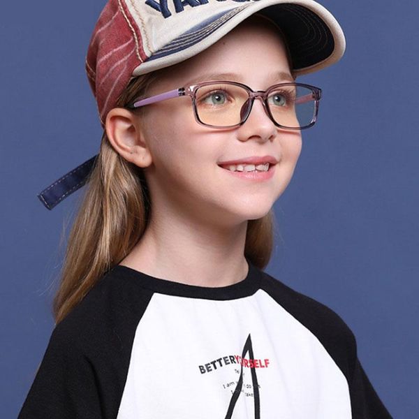 fashion sunglasses frames kids square anti blue light glasses super silicone computer eyeglasses 50224, Black 
fashion sunglasses frames kids square anti blue light glasses super silicone computer eyeglasses 50224, Black