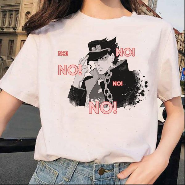japan women t shirt anime cute jojo bizarre funny shirts woman printed 90s casual hip hop tees female, White
japan women t shirt anime cute jojo bizarre funny shirts woman printed 90s casual hip hop tees female, White