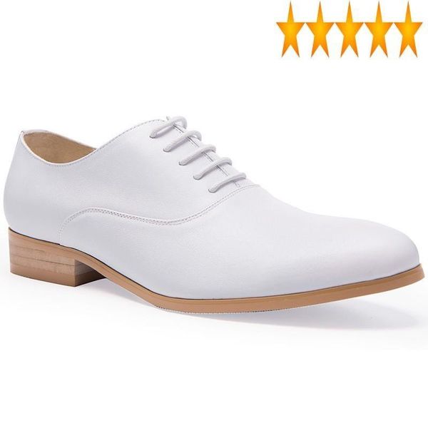 dress shoes men white cow leather british breathable business casual formal male wedding office footwear, Black
dress shoes men white cow leather british breathable business casual formal male wedding office footwear, Black