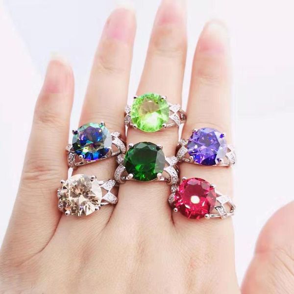 cluster rings lingmei classic style cocktail trendy engagement zircon jewelry wedding silver color fashionring size 6-13 christmas, Golden;silver
cluster rings lingmei classic style cocktail trendy engagement zircon jewelry wedding silver color fashionring size 6-13 christmas, Golden;silver