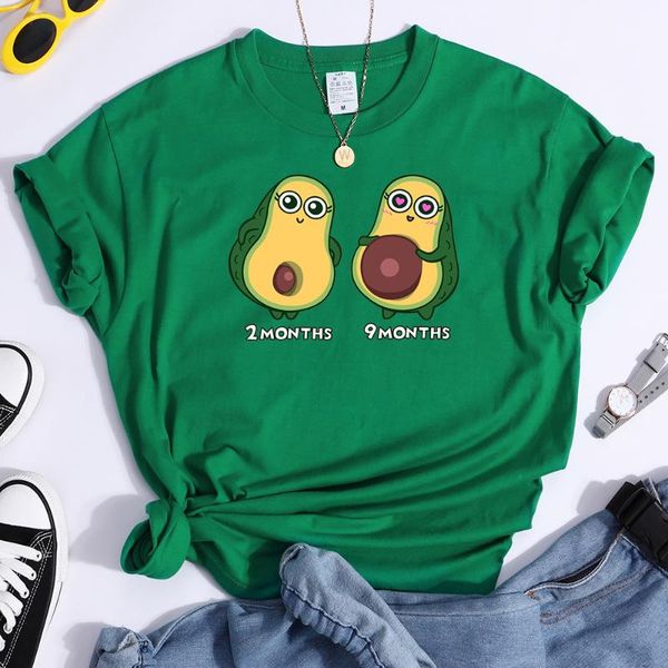 women's t-shirt fruit pregnant avocado t-shirts japan anime print woman clothes gothic oversize women tshirts cartoon harajuku t shirt, White
women's t-shirt fruit pregnant avocado t-shirts japan anime print woman clothes gothic oversize women tshirts cartoon harajuku t shirt, White