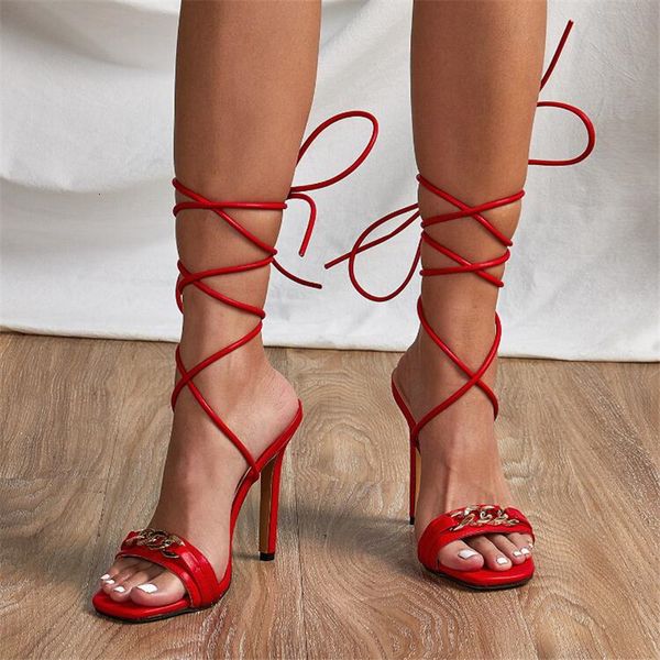 sandals women shoes narrow band sandales summer peep toe cross-tied high heel fashion metal decoratio black ladies party 2icq
sandals women shoes narrow band sandales summer peep toe cross-tied high heel fashion metal decoratio black ladies party 2icq