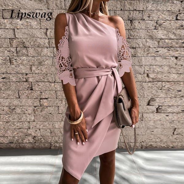 spring elegant one shoulder mini womens dresses vintage bow solid irregular party ladies casual sleeveless lace, Black;gray
spring elegant one shoulder mini womens dresses vintage bow solid irregular party ladies casual sleeveless lace, Black;gray