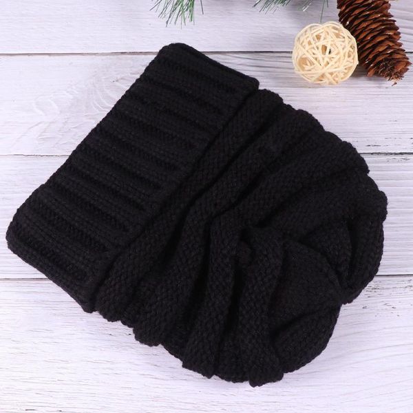 cycling caps & masks solid color winter hat simple warmer cold protection creative outdoor knitted for men women (black)
cycling caps & masks solid color winter hat simple warmer cold protection creative outdoor knitted for men women (black)