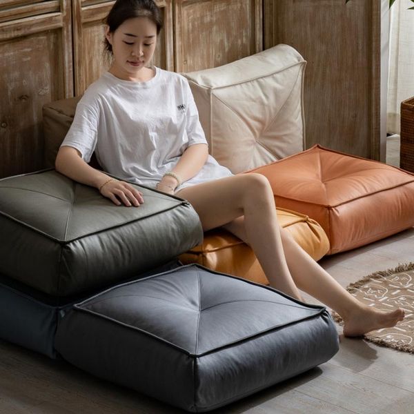 cushion/decorative pillow japanese-style futon mat home washable sofa stool tatami square single leather cushion
cushion/decorative pillow japanese-style futon mat home washable sofa stool tatami square single leather cushion