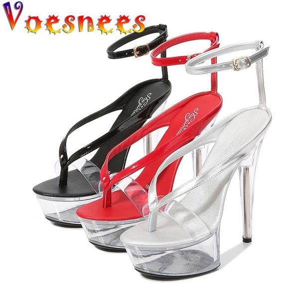 sandals voesnees clear shoes women platform high heels 15cm flip flops fish toe wedding walking show stripper, Black
sandals voesnees clear shoes women platform high heels 15cm flip flops fish toe wedding walking show stripper, Black