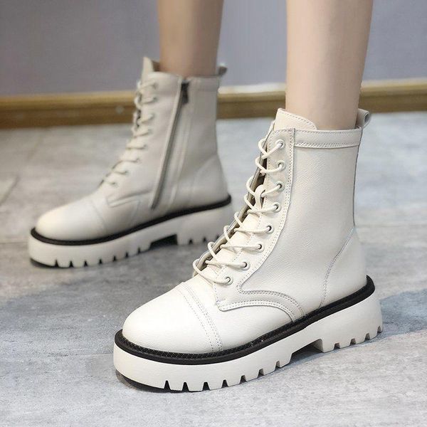 boots women real leather ankle thick bottom zipper shoes woman winter warm fashion cool footwear, Black
boots women real leather ankle thick bottom zipper shoes woman winter warm fashion cool footwear, Black