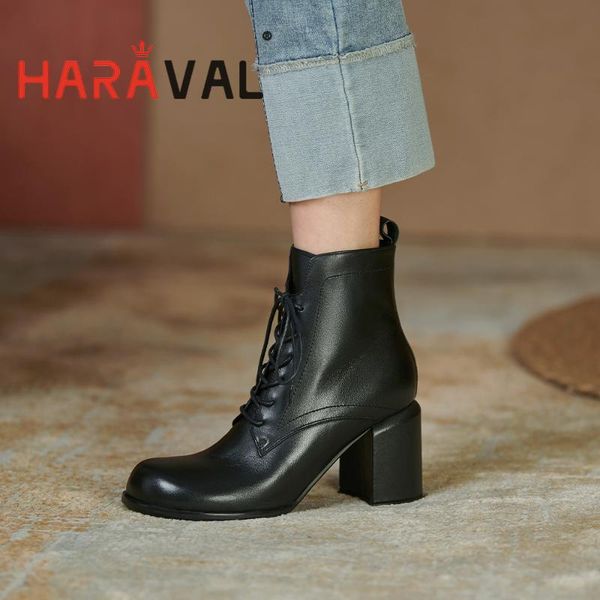 boots haraval women ankle shoes high heels black white elegant round toe modern cross-tied lace up e488l
boots haraval women ankle shoes high heels black white elegant round toe modern cross-tied lace up e488l
