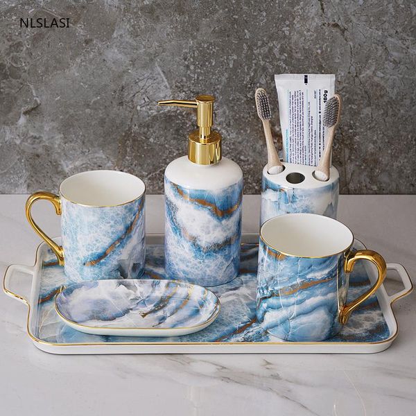 bath accessory set european simple ceramic bathroom supplies accessories toothbrush holder soap dispenser dish mouth cup with handle
bath accessory set european simple ceramic bathroom supplies accessories toothbrush holder soap dispenser dish mouth cup with handle