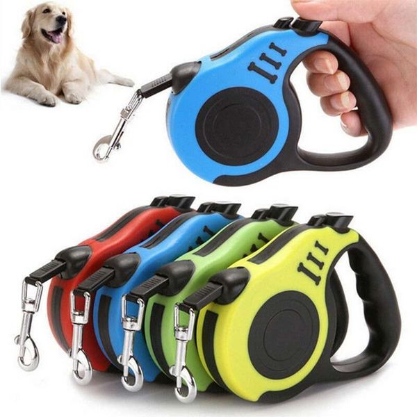 dog collars & leashes 3m/5m durable leash automatic retractable nylon cat traction rope belt for puppy walking running lead roulette
dog collars & leashes 3m/5m durable leash automatic retractable nylon cat traction rope belt for puppy walking running lead roulette