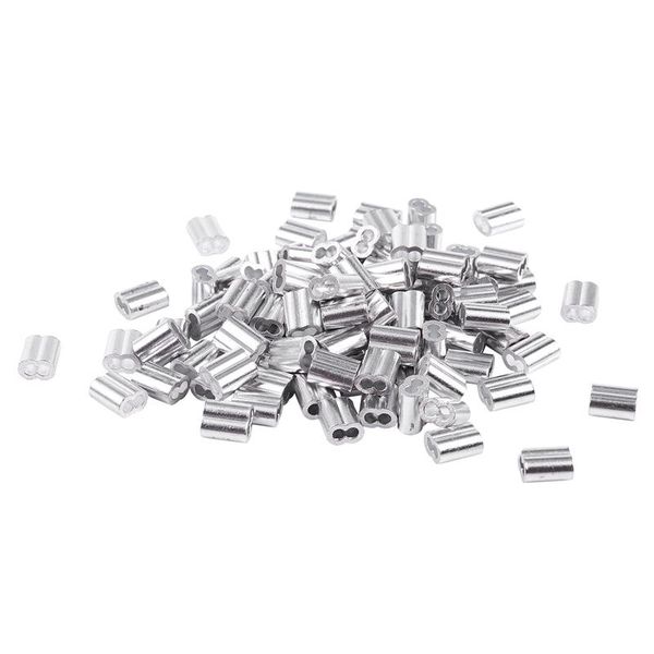 audio cables & connectors 1/16-inch wire rope aluminum sleeves clip fittings cable crimps 100pcs
audio cables & connectors 1/16-inch wire rope aluminum sleeves clip fittings cable crimps 100pcs