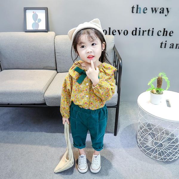 clothing sets children girl spring autumn cartoon floral printed long sleeve lotus leaf collar casual + solid color fashion corduroy se, White
clothing sets children girl spring autumn cartoon floral printed long sleeve lotus leaf collar casual + solid color fashion corduroy se, White