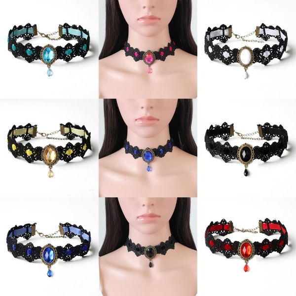 chokers nationalistic style jewelry gothic choker necklace goth lace clavicle for women velutum retro, Golden;silver
chokers nationalistic style jewelry gothic choker necklace goth lace clavicle for women velutum retro, Golden;silver