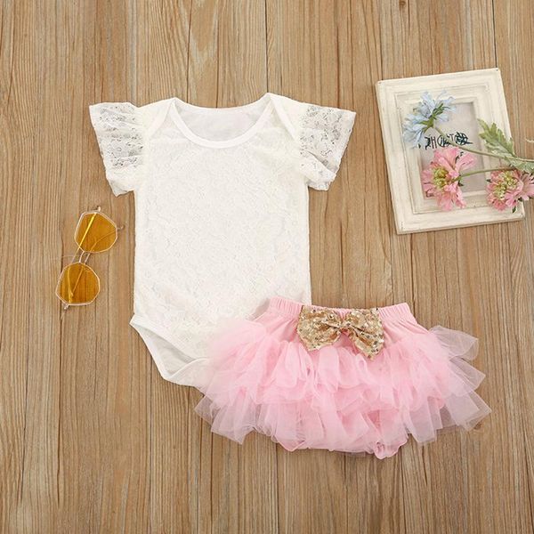clothing sets born girl clothes set infant baby girls solid lace romper tulle ruffle skirts outfits kids dress, White
clothing sets born girl clothes set infant baby girls solid lace romper tulle ruffle skirts outfits kids dress, White