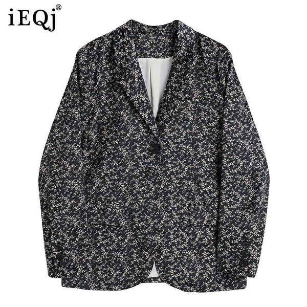 women's suits & blazers ieqj women vintage printed casual cozy blazer notched long sleeve loose jacket fashion tide spring autumn 2021, White;black
women's suits & blazers ieqj women vintage printed casual cozy blazer notched long sleeve loose jacket fashion tide spring autumn 2021, White;black