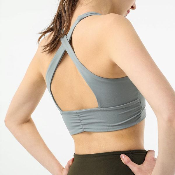 gym clothing back stretchy yoga sports bras women push up breathable fitness workout athletic sport brassiere crop top, White;black
gym clothing back stretchy yoga sports bras women push up breathable fitness workout athletic sport brassiere crop top, White;black