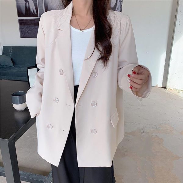 women's suits & blazers alien kitty 2021 autumn women blazer turn down collar casual single-breasted solid color basic gentle all-match, White;black
women's suits & blazers alien kitty 2021 autumn women blazer turn down collar casual single-breasted solid color basic gentle all-match, White;black