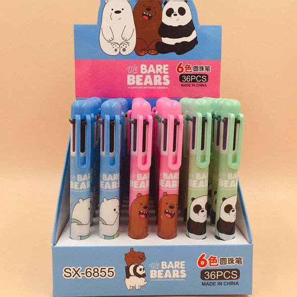 ballpoint pens 36 pcs/lot panda bear 6 colors pen cartoon animal ball school office writing supplies stationery gift, Blue;orange
ballpoint pens 36 pcs/lot panda bear 6 colors pen cartoon animal ball school office writing supplies stationery gift, Blue;orange