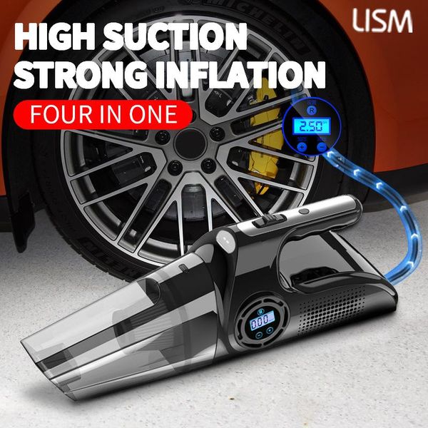 car vacuum cleaner, air pump, digital display, wireless charging car, small portable four in one cleaners
car vacuum cleaner, air pump, digital display, wireless charging car, small portable four in one cleaners