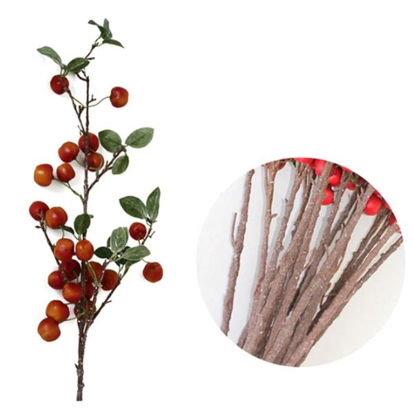decorative flowers & wreaths simulation small for apple branch artificial red berry flower arrangement shooting props home wedding party dec
decorative flowers & wreaths simulation small for apple branch artificial red berry flower arrangement shooting props home wedding party dec