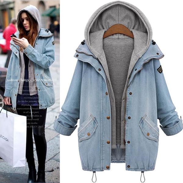 women's jackets 2021 real casaco jacket winter clothes will code suit-dress long fund cowboy loose coat fat mm sleeve easy even hat twi, Black;brown
women's jackets 2021 real casaco jacket winter clothes will code suit-dress long fund cowboy loose coat fat mm sleeve easy even hat twi, Black;brown