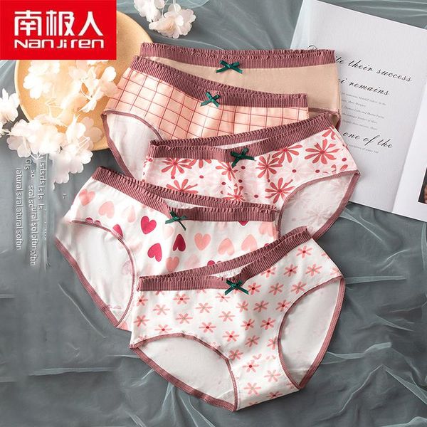 women's panties nanjiren women underwear lingerie pants cotton breathable antibacterial crotch mid-rise solid color print girls briefs, Black;pink
women's panties nanjiren women underwear lingerie pants cotton breathable antibacterial crotch mid-rise solid color print girls briefs, Black;pink