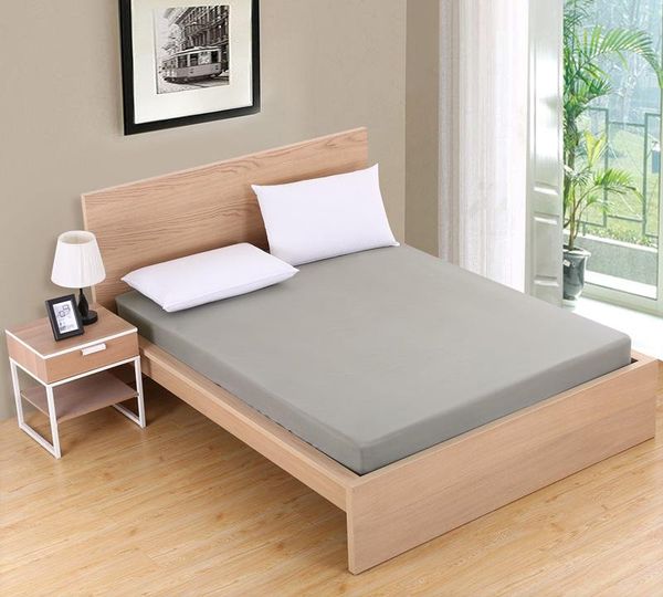 sheets & sets solid color fitted sheet mattress cover with all-round elastic rubber band bed for twin full queen king single double size
sheets & sets solid color fitted sheet mattress cover with all-round elastic rubber band bed for twin full queen king single double size