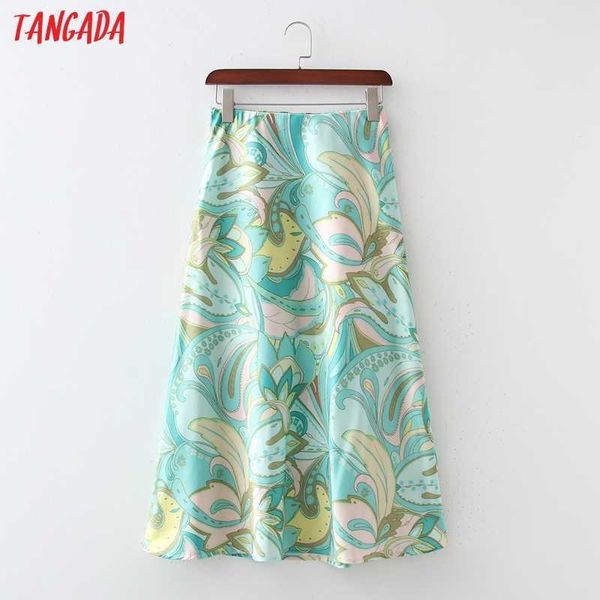 tangada women flowers print vintage skirt faldas mujer vintage side zipper ladies elegant chic long skirts 1d269 210609, Black
tangada women flowers print vintage skirt faldas mujer vintage side zipper ladies elegant chic long skirts 1d269 210609, Black