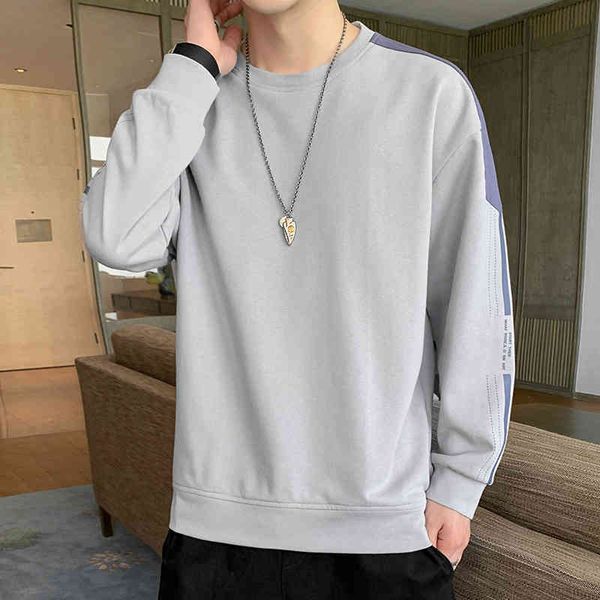 sweater men's spring and autumn wear round neck long sve t-shirt 2021 new trend versatile loose sports casual bottomed shirt, Black
sweater men's spring and autumn wear round neck long sve t-shirt 2021 new trend versatile loose sports casual bottomed shirt, Black