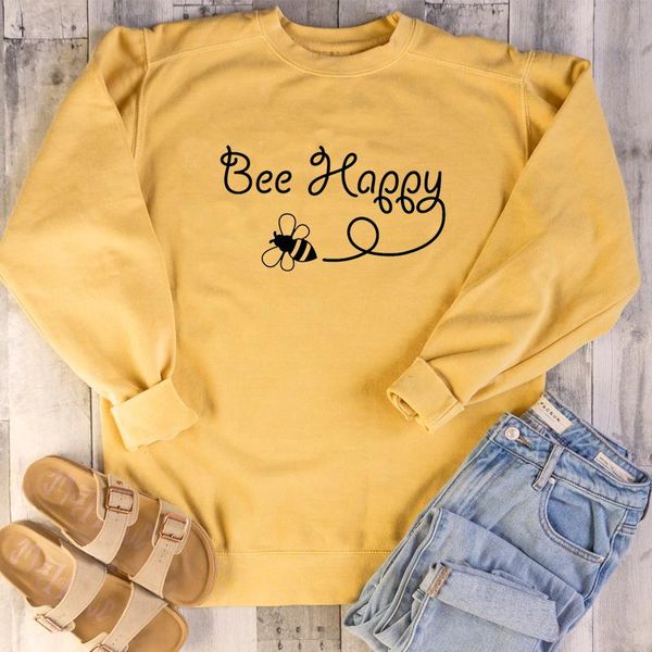 women's hoodies & sweatshirts bee happy sweatshirt cute kawaii women fashion pure cotton gift hipster street style save the spring autu, Black
women's hoodies & sweatshirts bee happy sweatshirt cute kawaii women fashion pure cotton gift hipster street style save the spring autu, Black