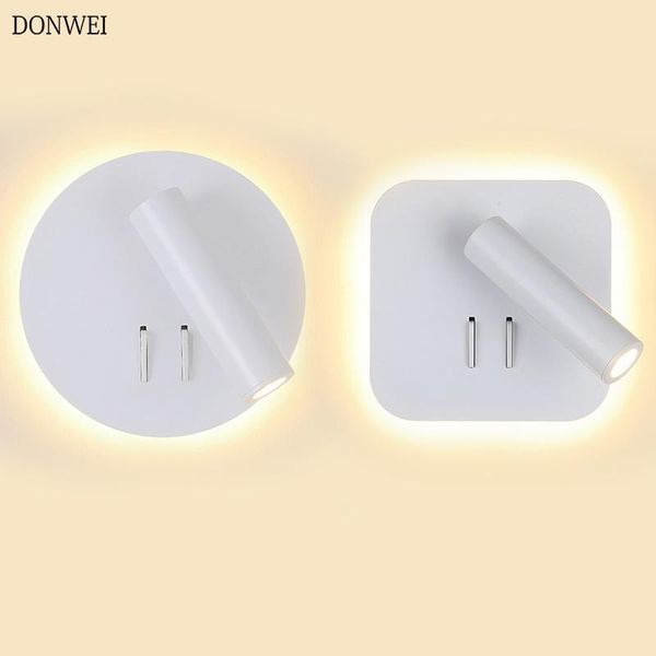 wall lamp rotatable led with switch 3w reading light 6w backlight aluminum sconce indoor for living room bedroom
wall lamp rotatable led with switch 3w reading light 6w backlight aluminum sconce indoor for living room bedroom