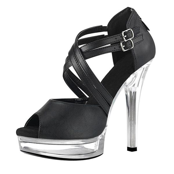 sandals 5 inch full dress concise women high stripper heels peep toe platform fetish nightclub pole dance shoes, Black
sandals 5 inch full dress concise women high stripper heels peep toe platform fetish nightclub pole dance shoes, Black