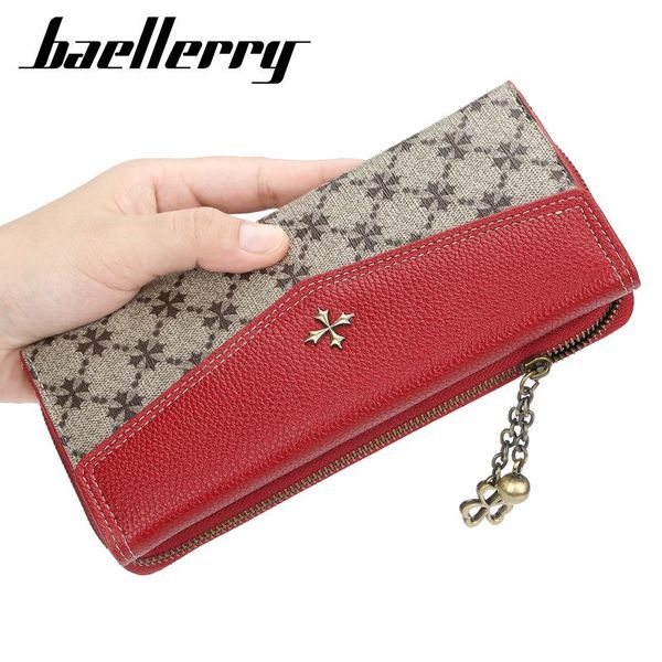 wallets baellerry 2021 fashion ladies phone wallet long leather womens and purses designer slim, Red;black
wallets baellerry 2021 fashion ladies phone wallet long leather womens and purses designer slim, Red;black