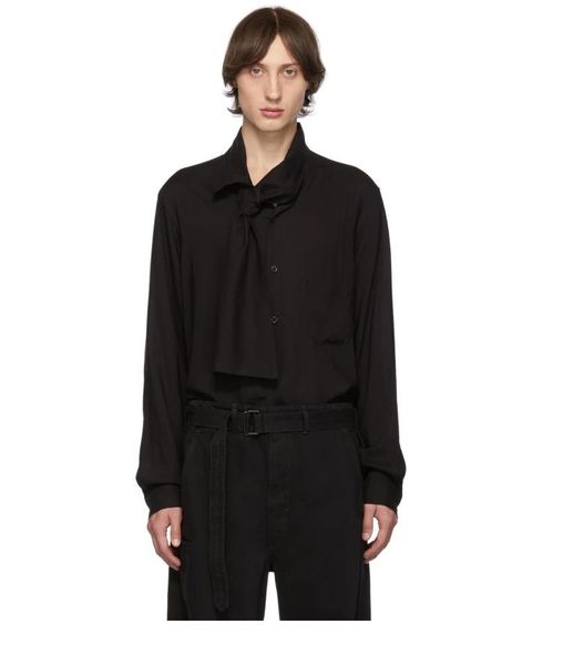 xs-6xl 2021 men's clothing gd hair stylist male tie scarf collar shirt arrival plus size singer costumes casual shirts, White;black
xs-6xl 2021 men's clothing gd hair stylist male tie scarf collar shirt arrival plus size singer costumes casual shirts, White;black